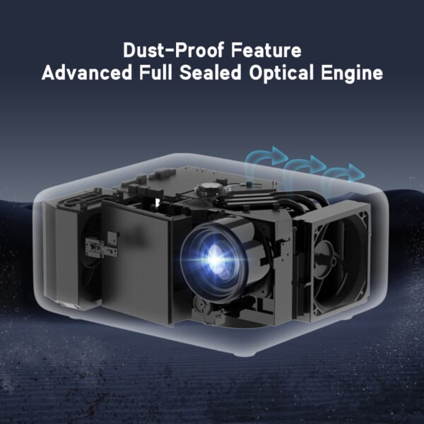 Dust-Proof Design and Durability of Rigal LCD Projectors