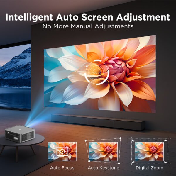 Wireless smart LED projectors ready for wholesale distribution