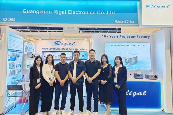 Rigal at HK Electronics Fair Rigal booth at Hong Kong Electronics Fair